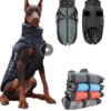 New Large Pet Clothes Warm Reflective Dog Clothes Thickened Dog Jackets Pet Cotton Coats