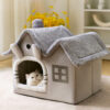Double Top Detachable Dog House Four Seasons Universal Cat Litter Fall And Winter Tent Pet Litter